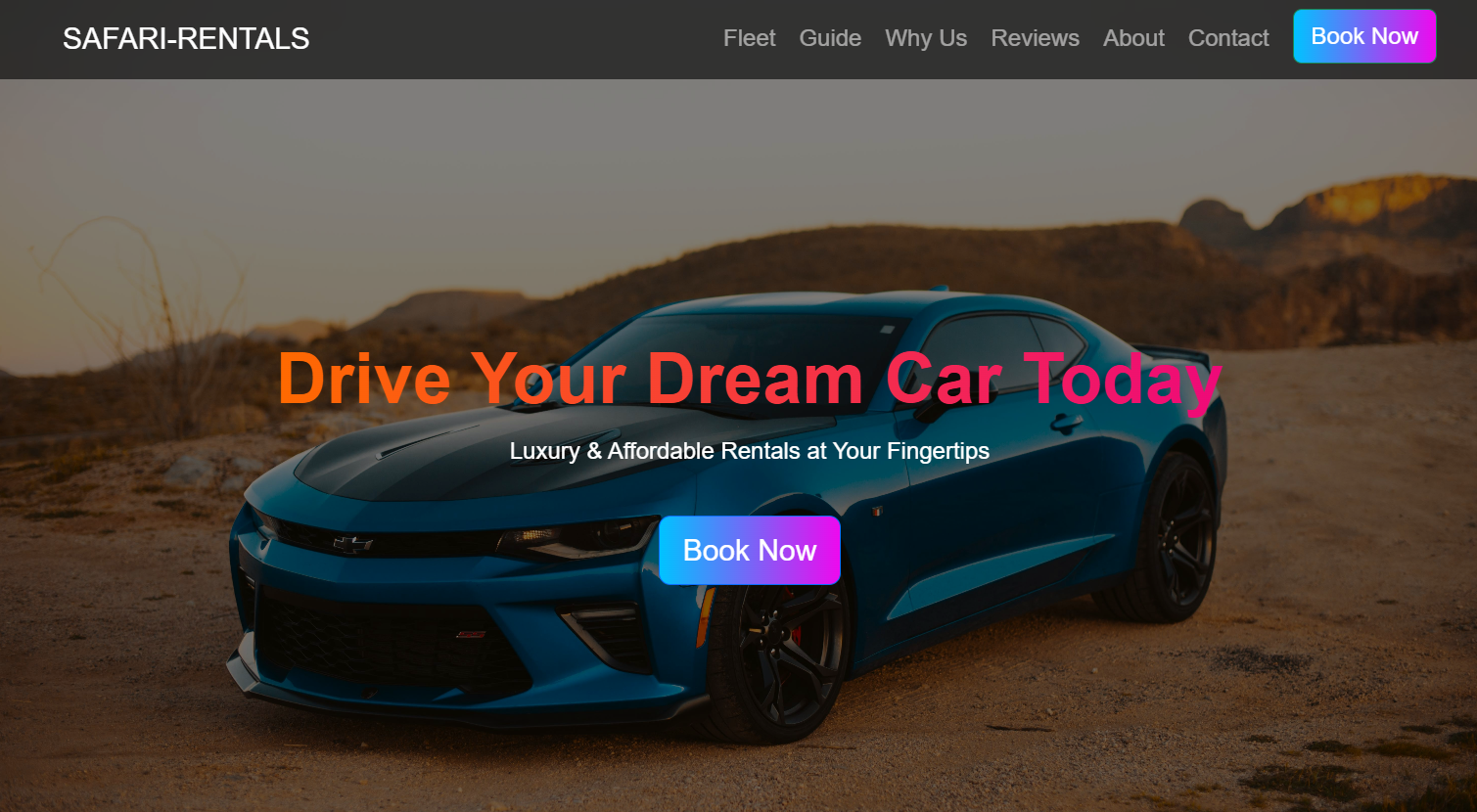 Car Rental Management System